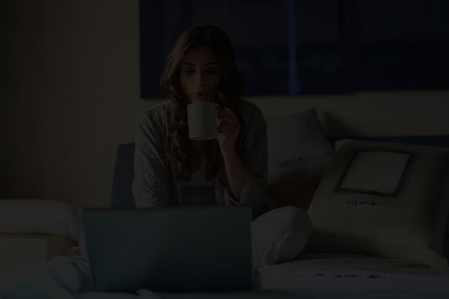 work at home in your pajamas